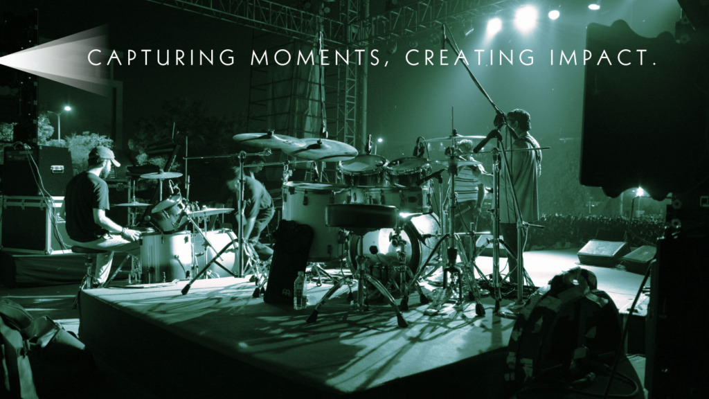 Live band playing
